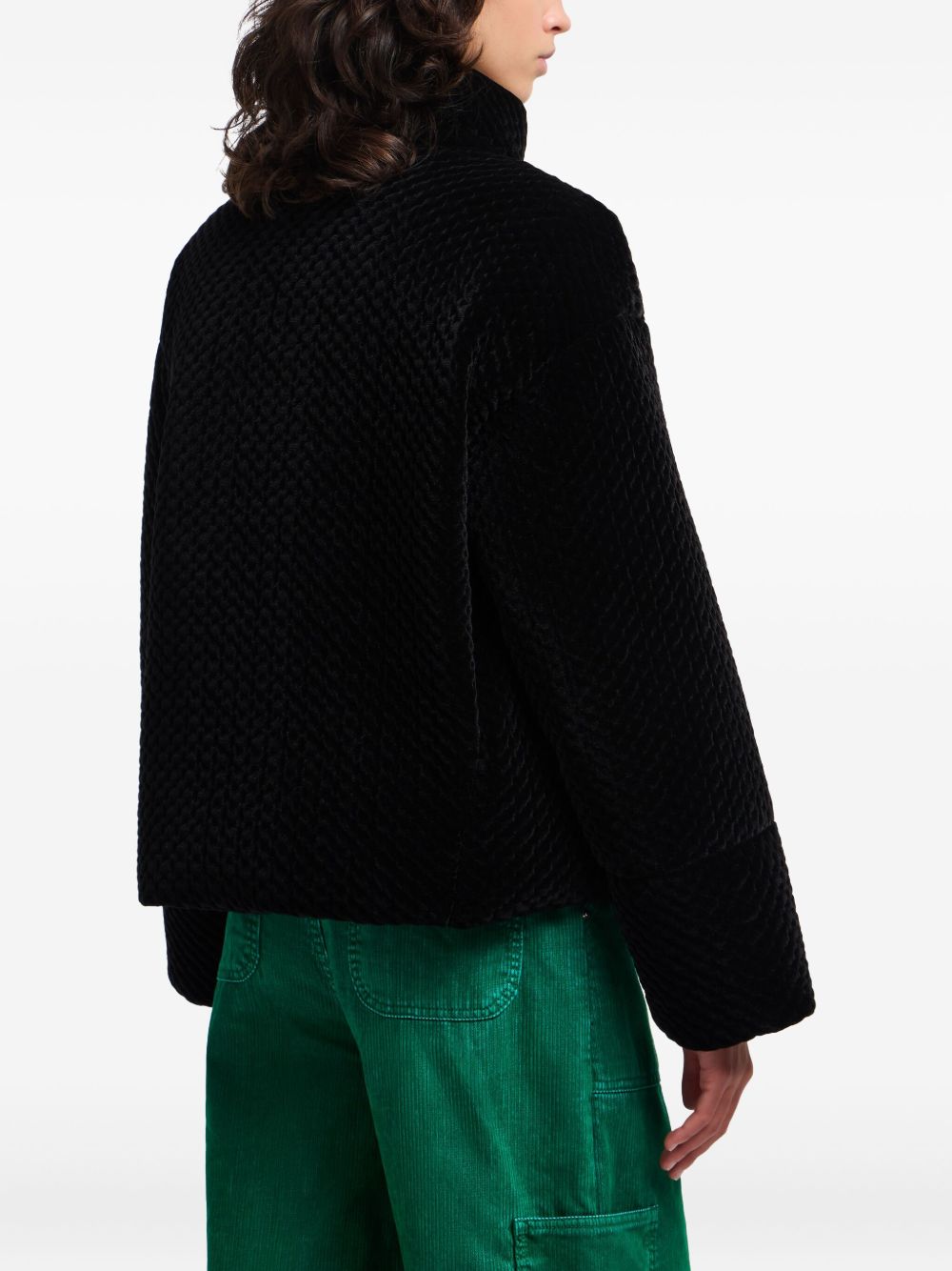 EMPORIO ARMANI Stand-Up Collar Jacket