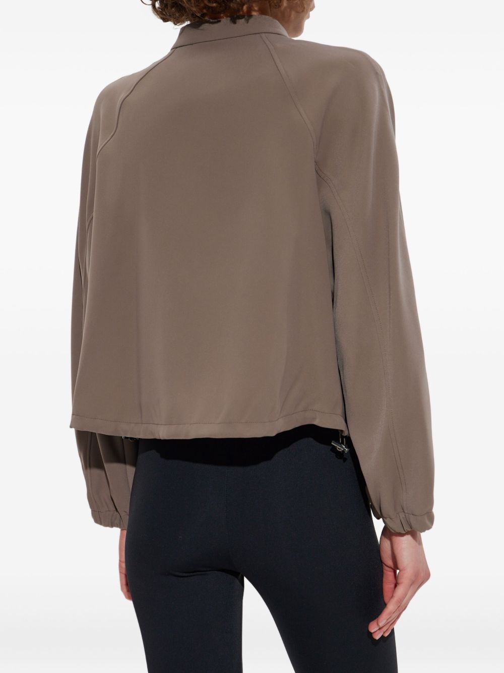 EMPORIO ARMANI Zipped Blouson Jacket