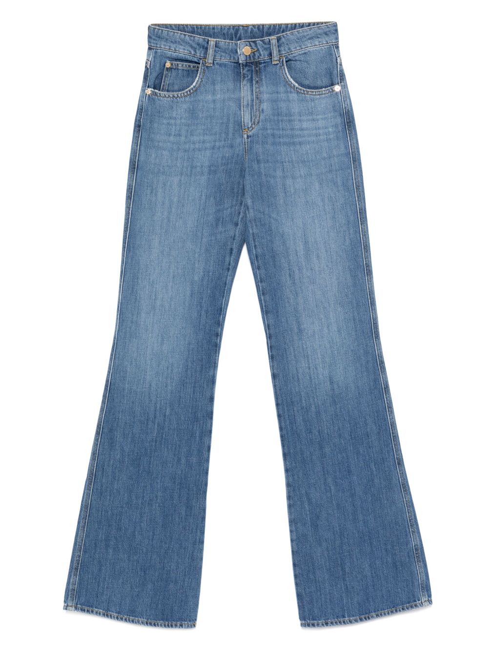 EMPORIO ARMANI Classic Denim Cotton Jeans for Women