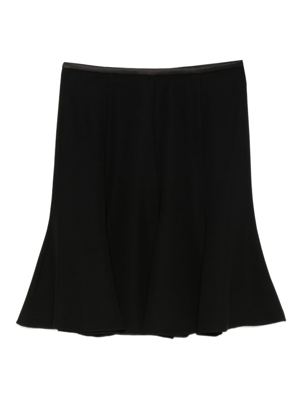 EMPORIO ARMANI Flared Hem Mini Skirt