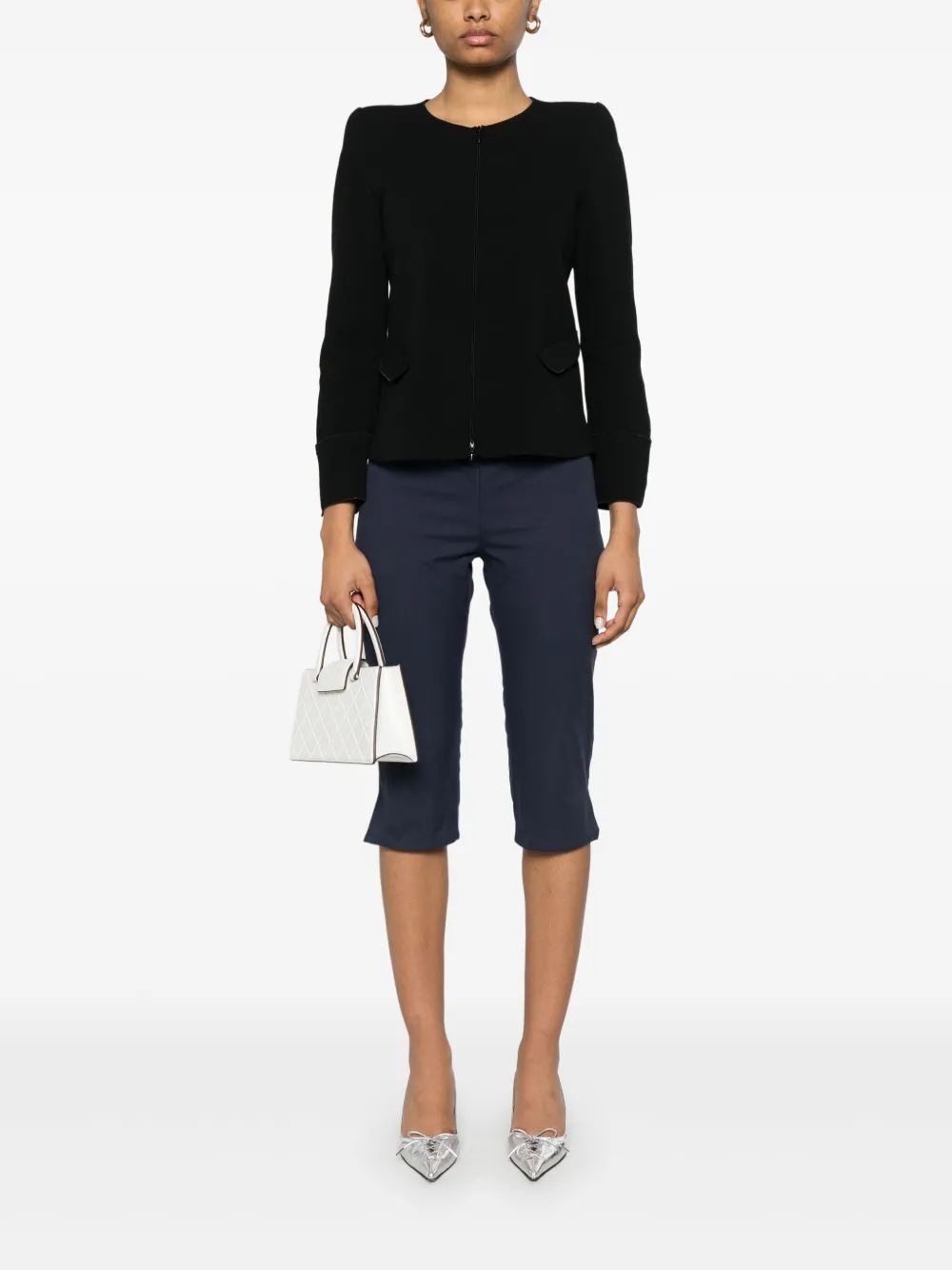 EMPORIO ARMANI Women's Cotton Blazer Jacket