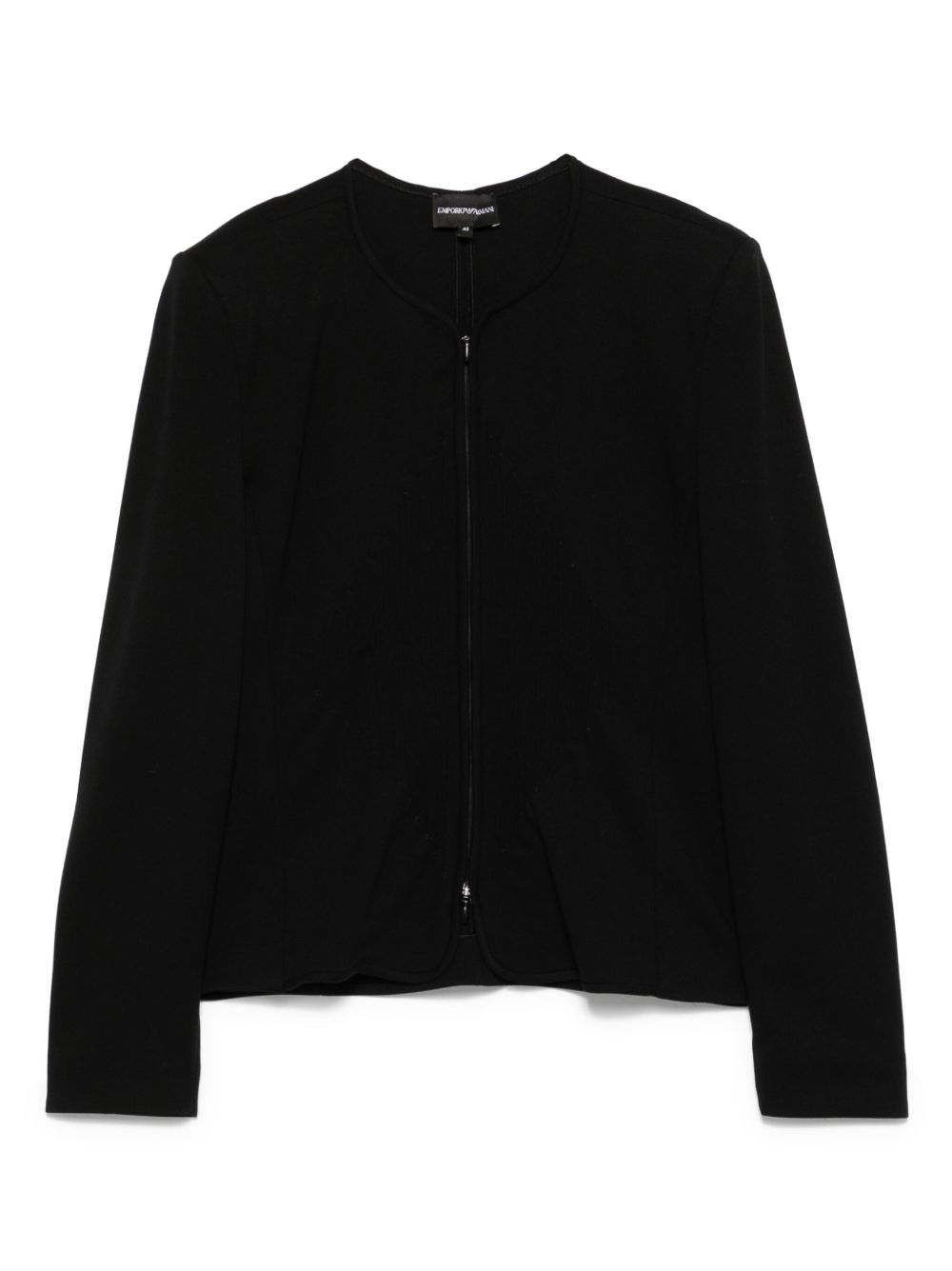 EMPORIO ARMANI Zipped Blazer Jacket for Women
