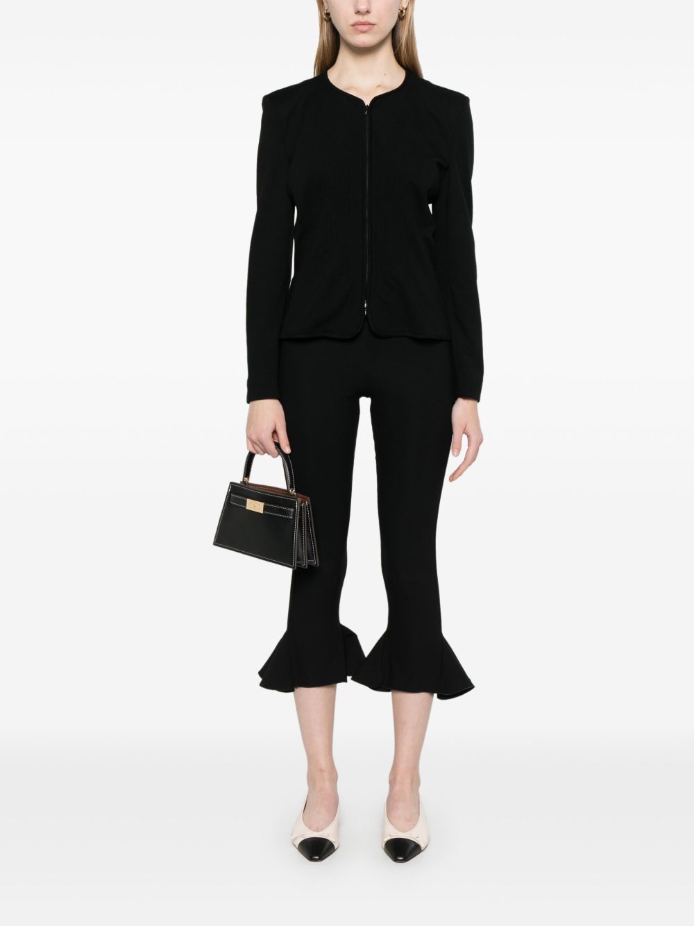 EMPORIO ARMANI Zipped Blazer Jacket for Women