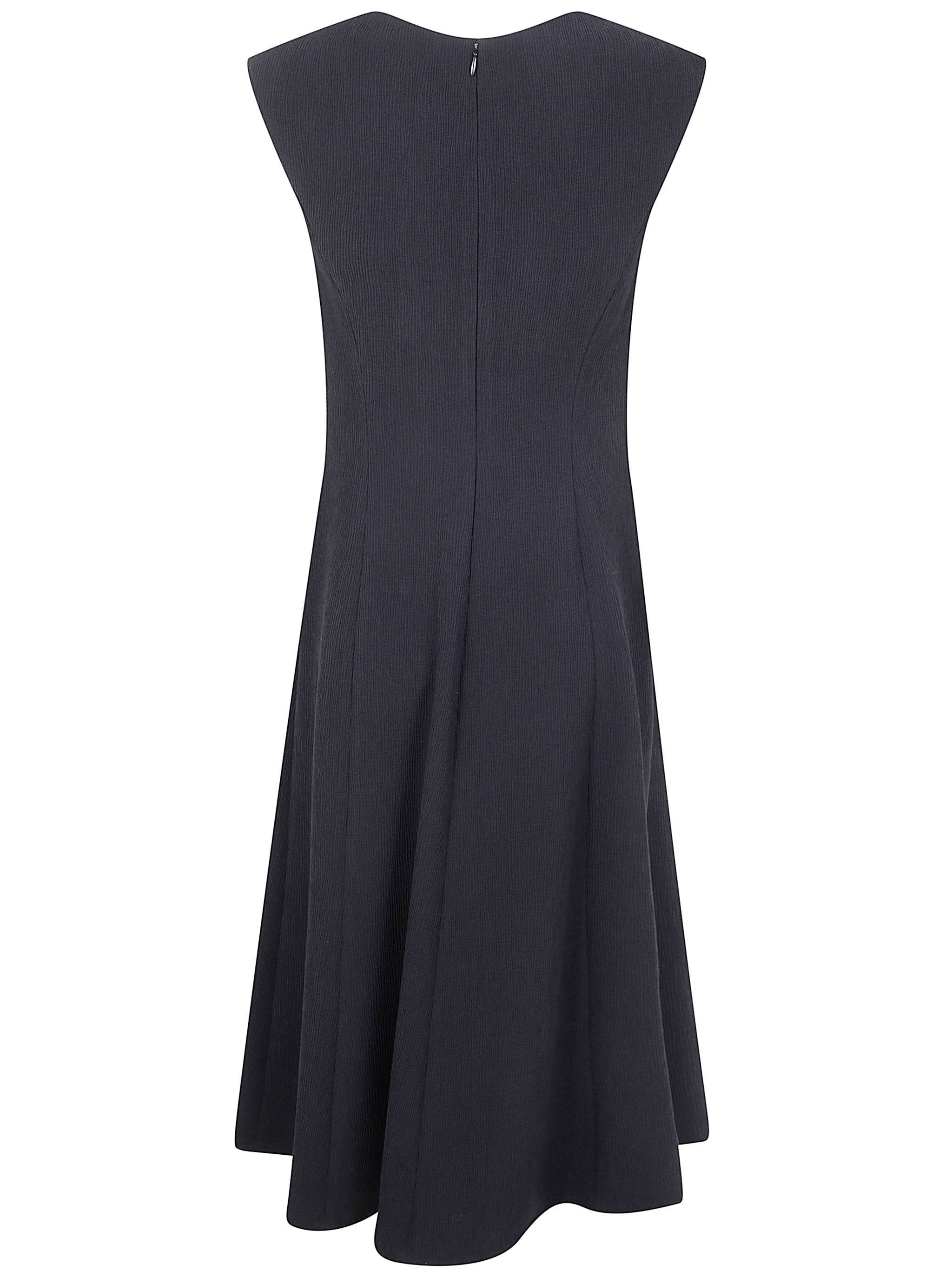 EMPORIO ARMANI Sleeveless V-Neck Dress