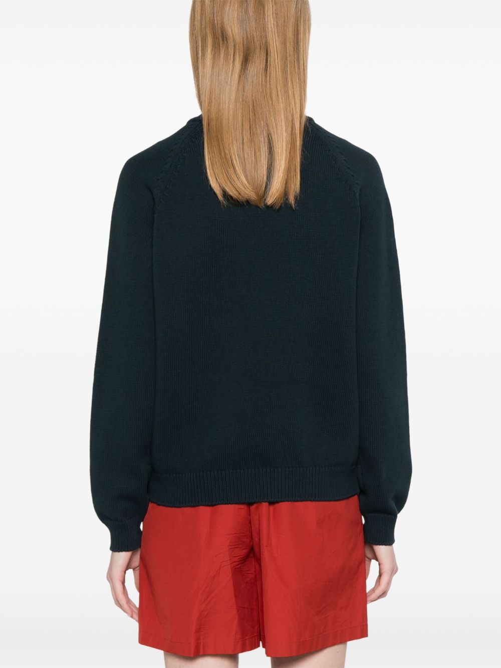 EMPORIO ARMANI Logo Cotton Blend Sweatshirt - Women’s