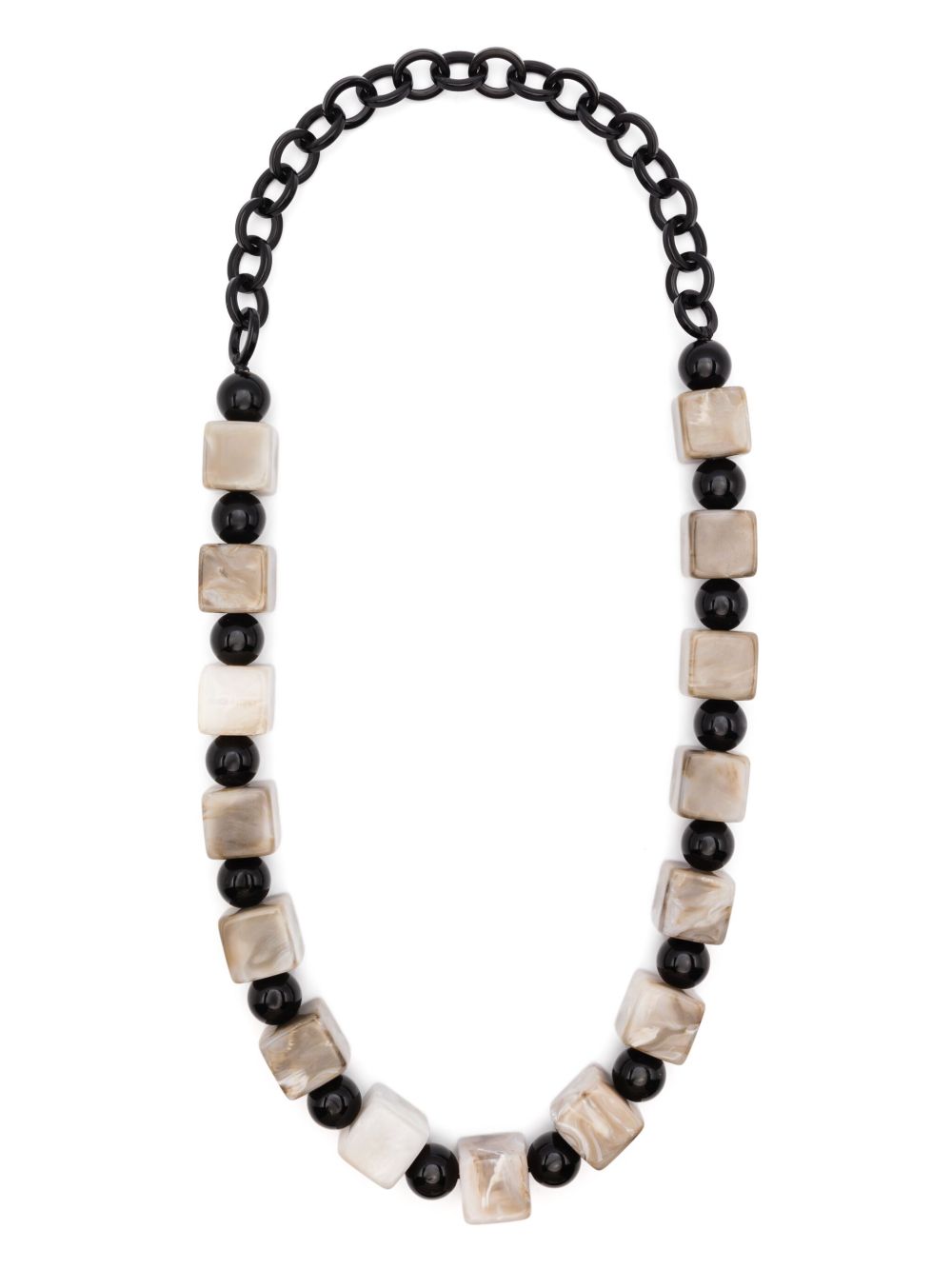 E'CLAT Curb Chain Polyester Necklace for Women