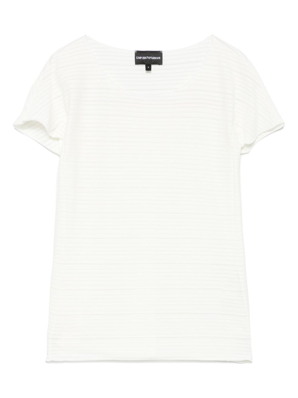 EMPORIO ARMANI Crew Neck Short Sleeve T-Shirt for Women