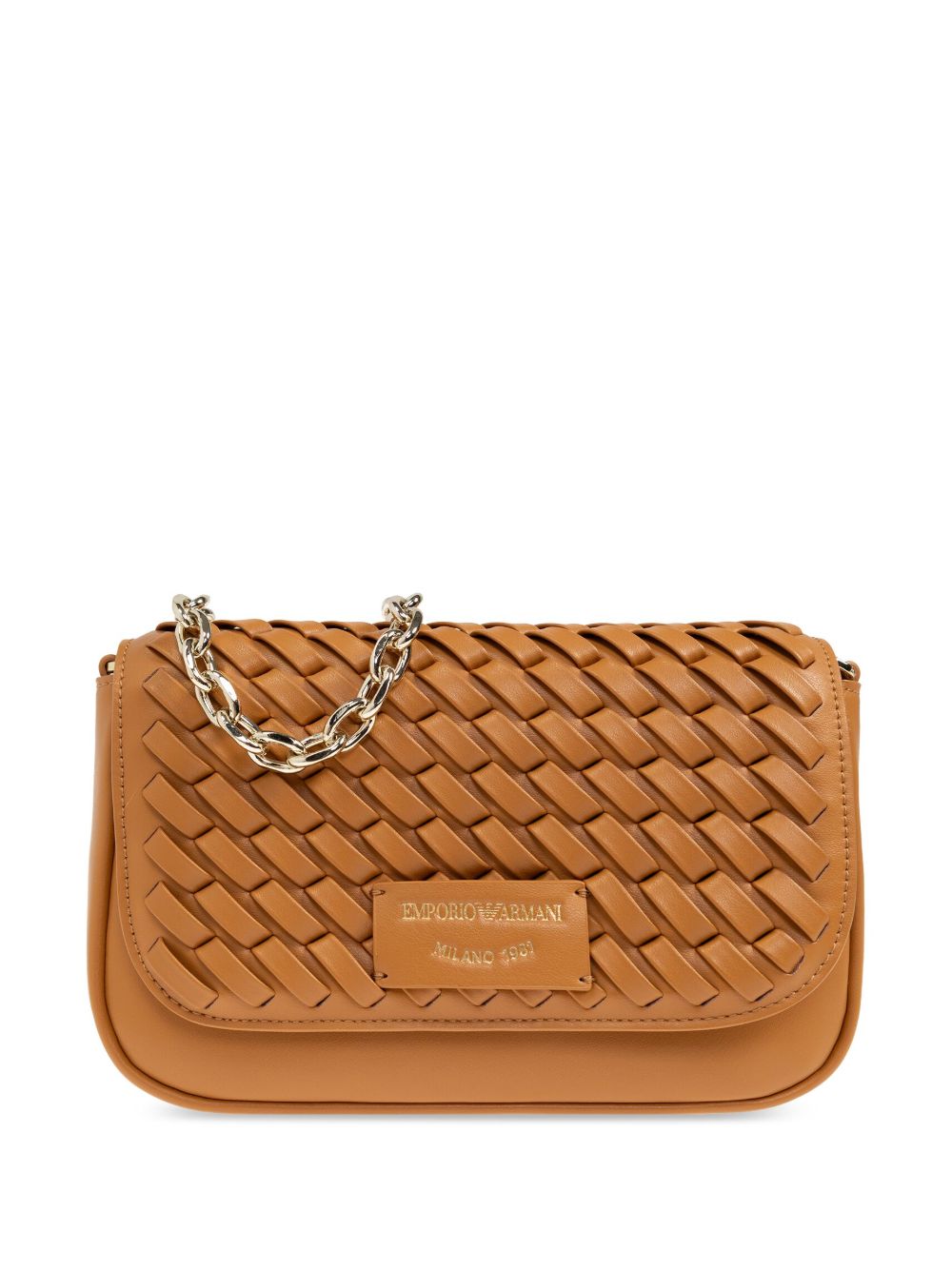 E'CLAT Leather Wallet on Chain with Magnetic Fastening