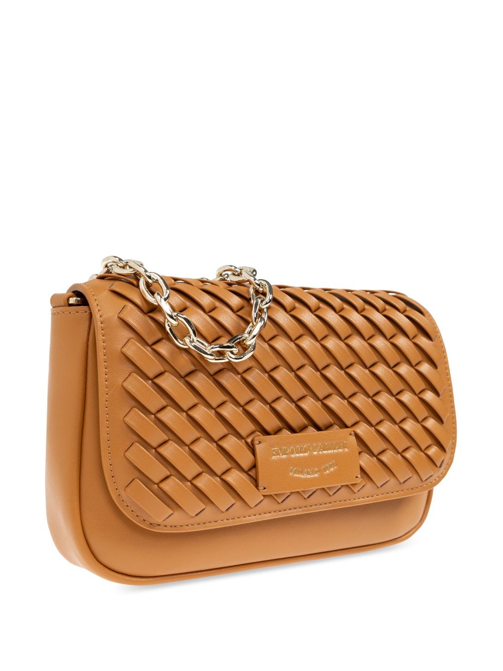 E'CLAT Leather Wallet on Chain with Magnetic Fastening