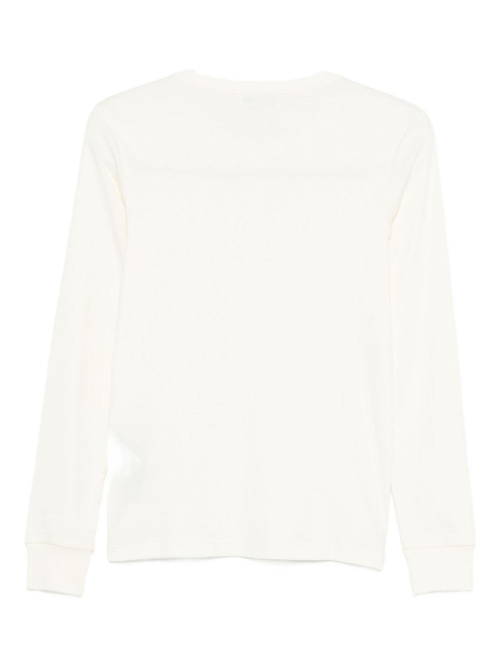 EMPORIO ARMANI Cotton Buttoned Long-Sleeve Top