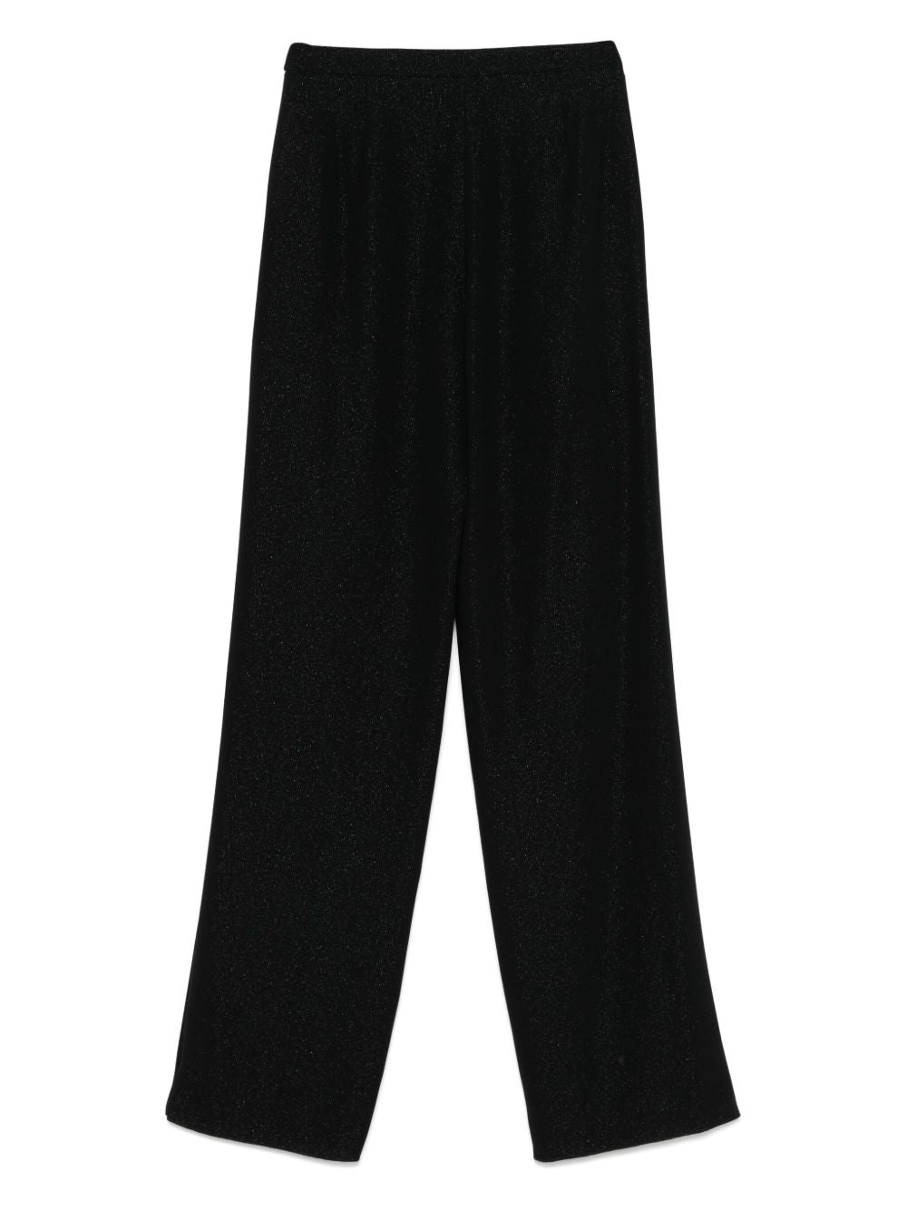 EMPORIO ARMANI Shimmering Polyester Lurex Trousers