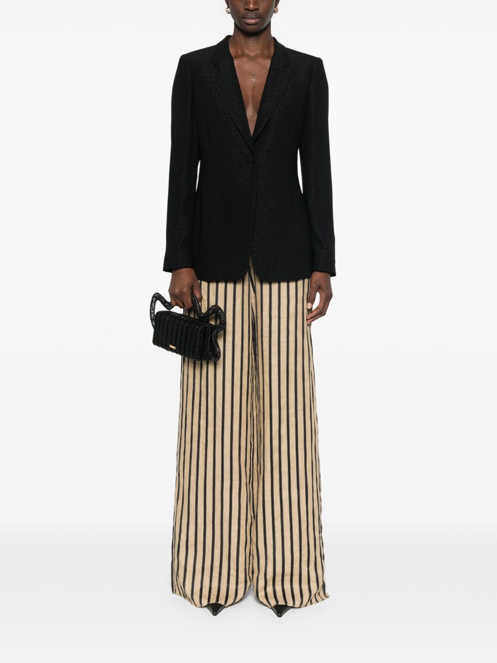 EMPORIO ARMANI Tailored Single-Breasted Blazer Jacket for Women