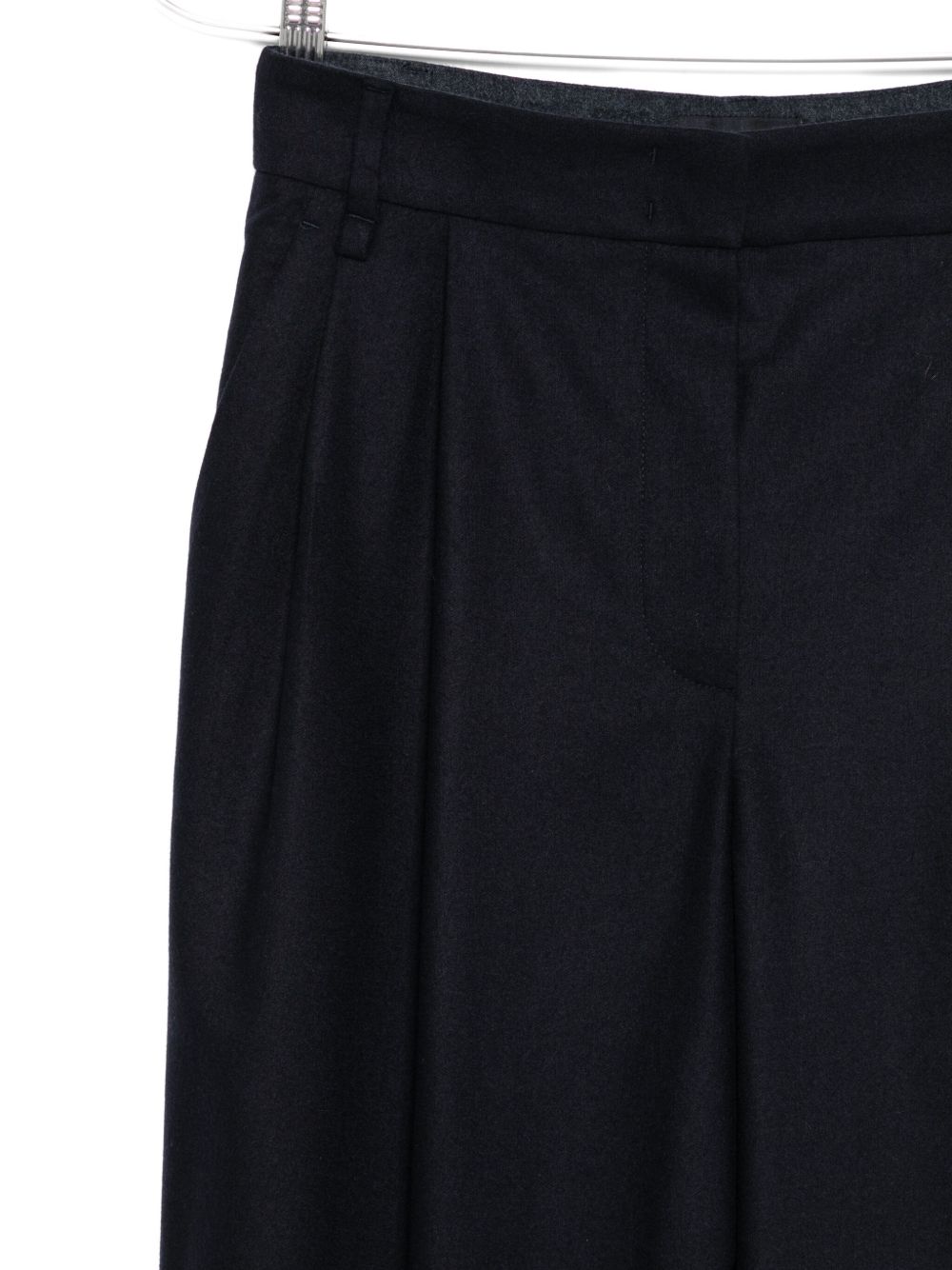 EMPORIO ARMANI Checkered Design Trousers for Women - FW25