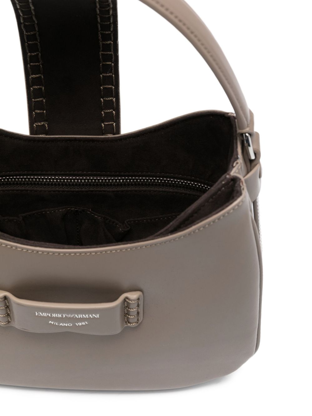 EMPORIO ARMANI Mini Leather Shoulder Handbag
