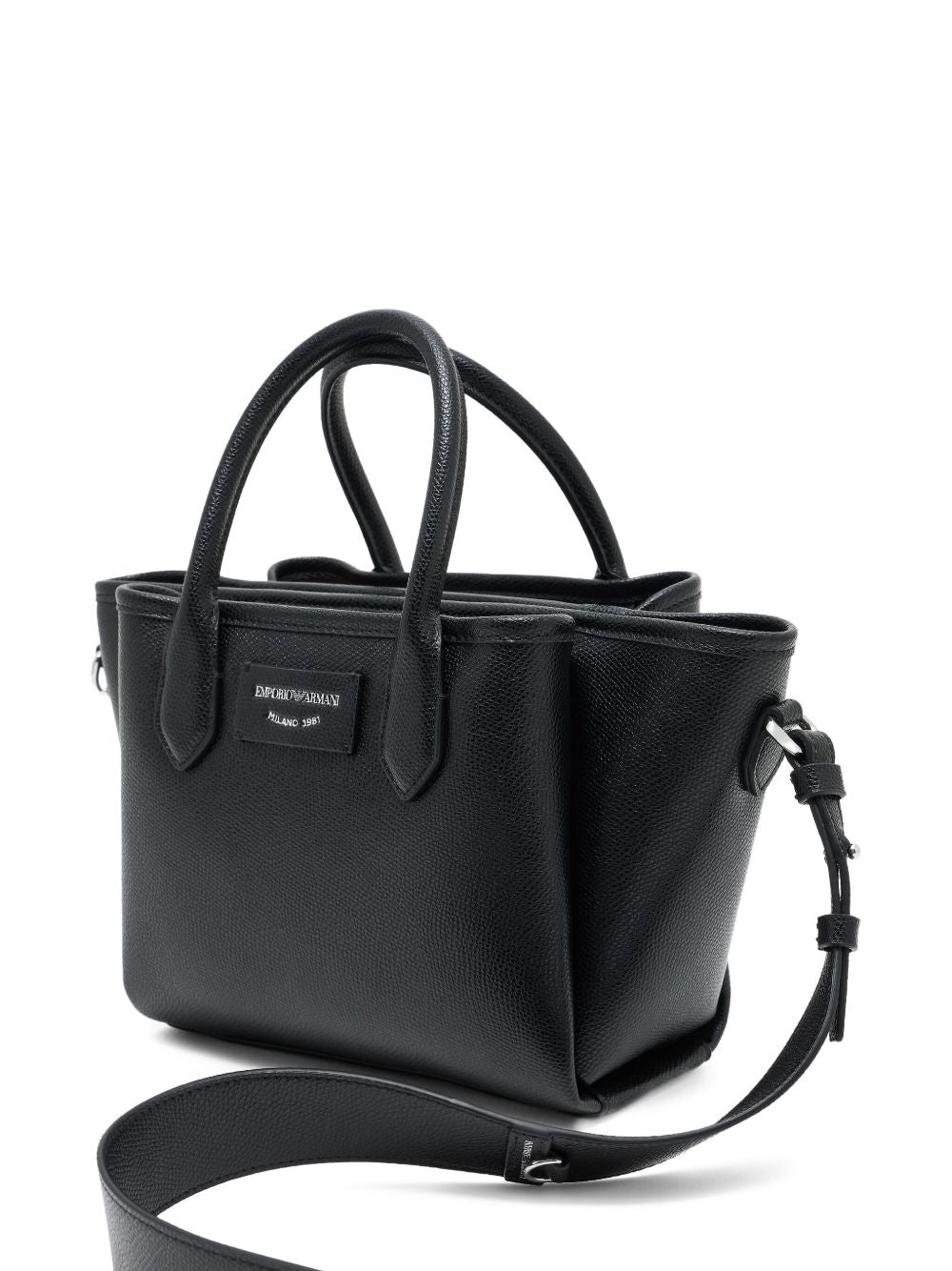 EMPORIO ARMANI Mini Tote Handbag with Detachable Shoulder Strap