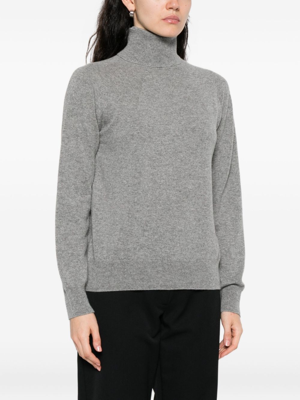 EMPORIO ARMANI Cashmere Turtle-Neck Sweater