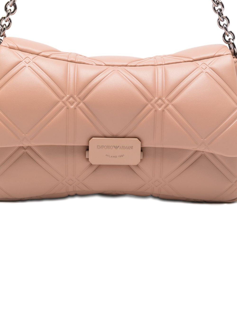 EMPORIO ARMANI Quilted Chain-Link Mini Handbag
