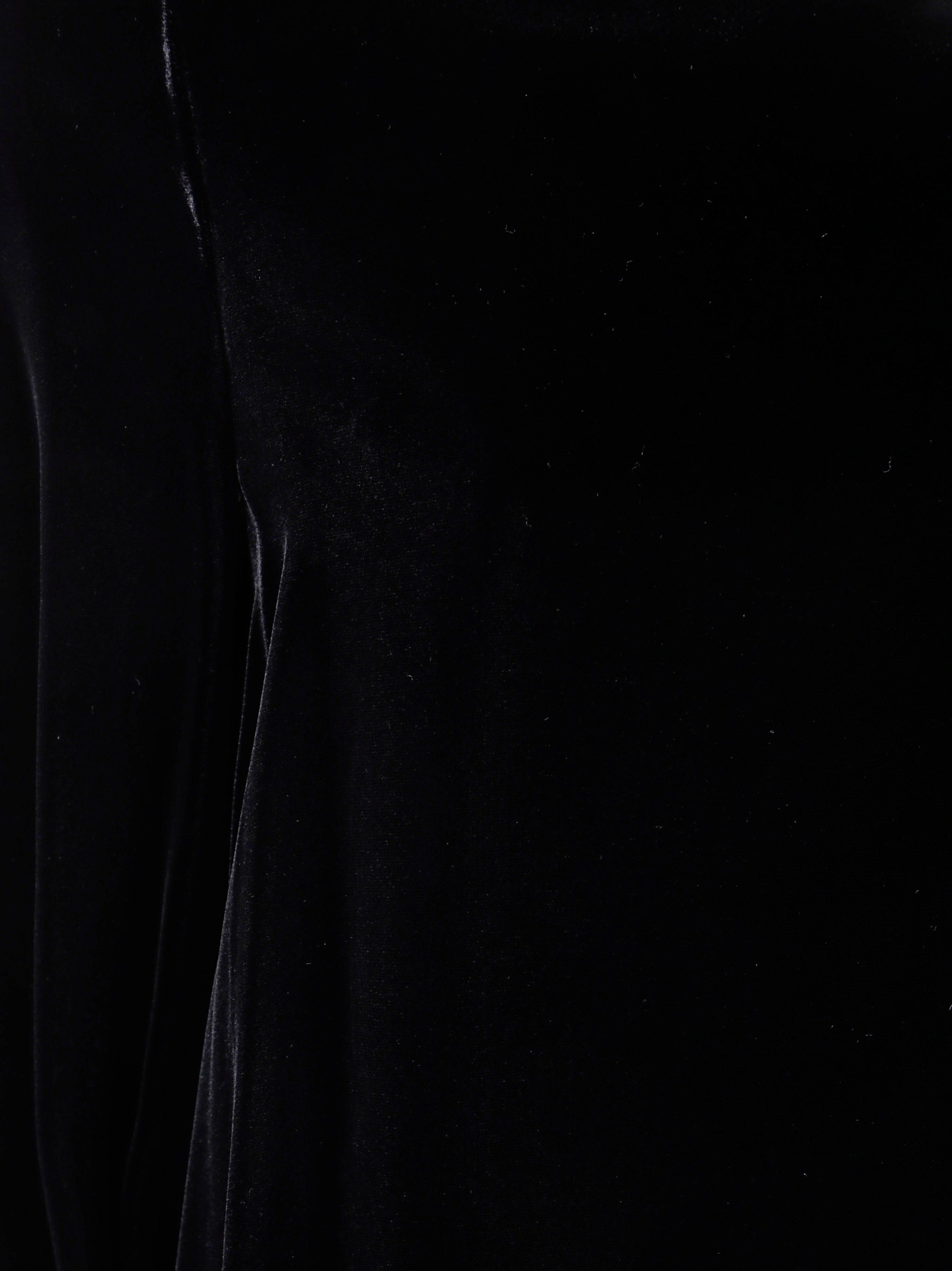 EMPORIO ARMANI Long Sleeve Velvet Dress