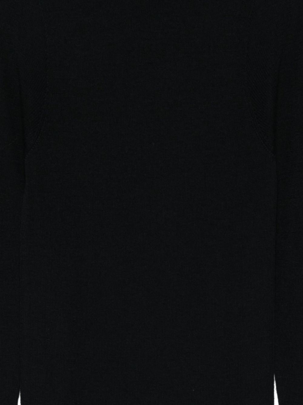 EMPORIO ARMANI Women's Wool Mock Neck Long Sleeve Sweater
