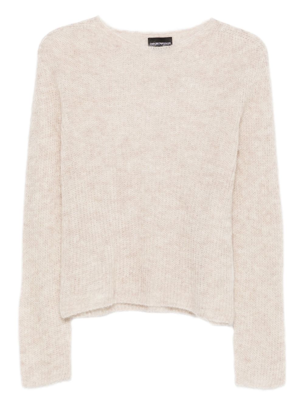 EMPORIO ARMANI Wool Blend Crewneck Sweater for Women