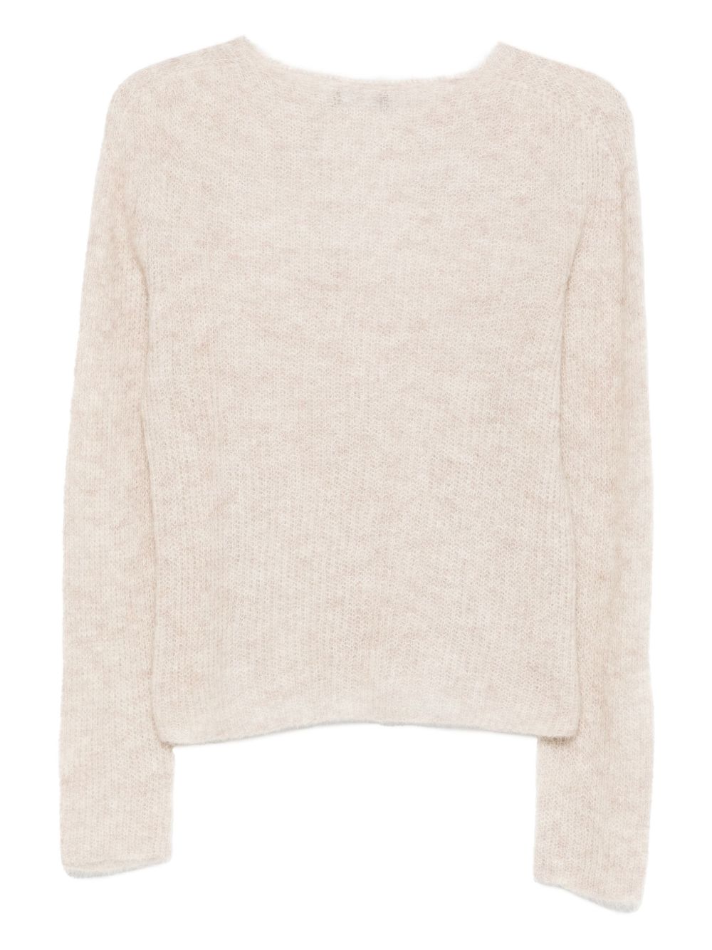 EMPORIO ARMANI Wool Blend Crewneck Sweater for Women