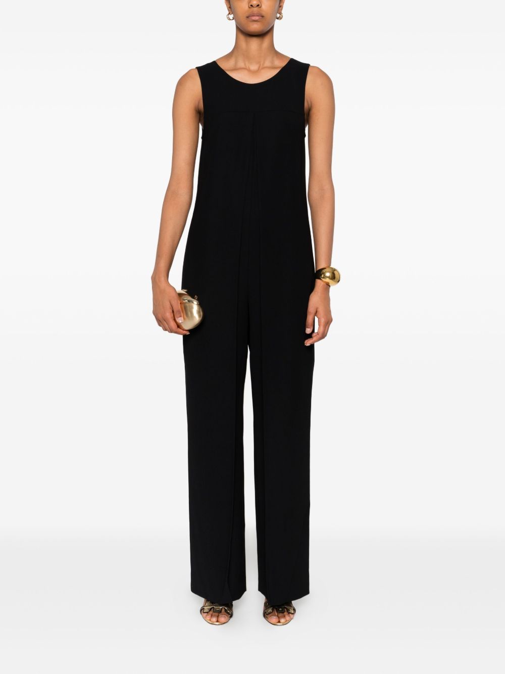 EMPORIO ARMANI Sleeveless Long Jumpsuit