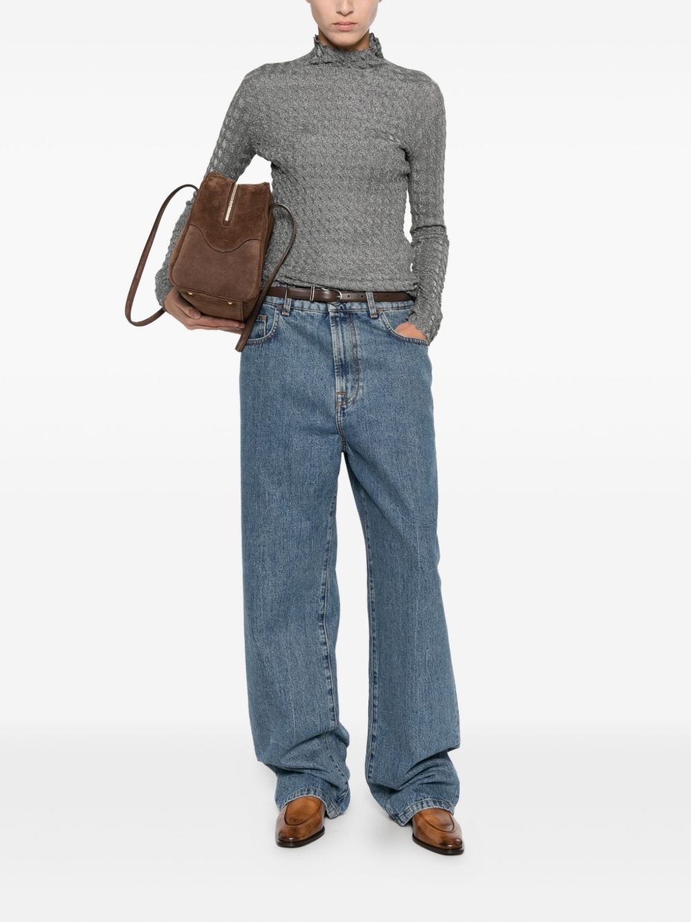 EMPORIO ARMANI Women's Turtle-Neck Sweater - Fall/Winter 2025