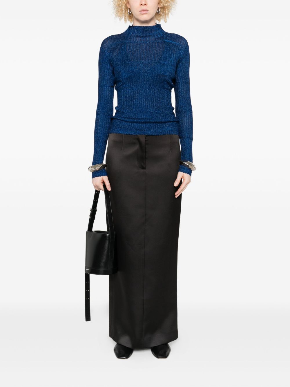 EMPORIO ARMANI Chic Turtle-Neck Sweater for Women