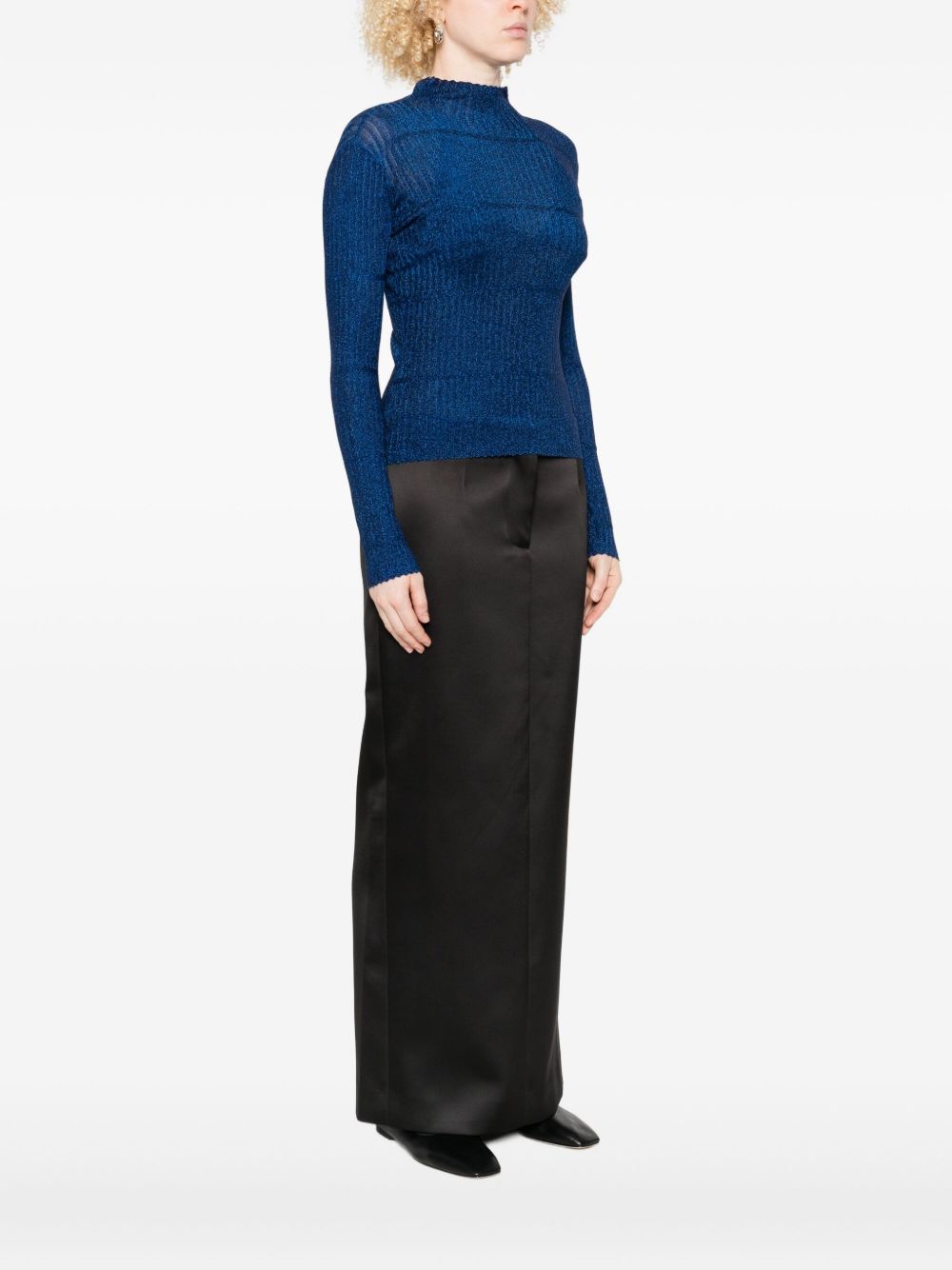 EMPORIO ARMANI Chic Turtle-Neck Sweater for Women