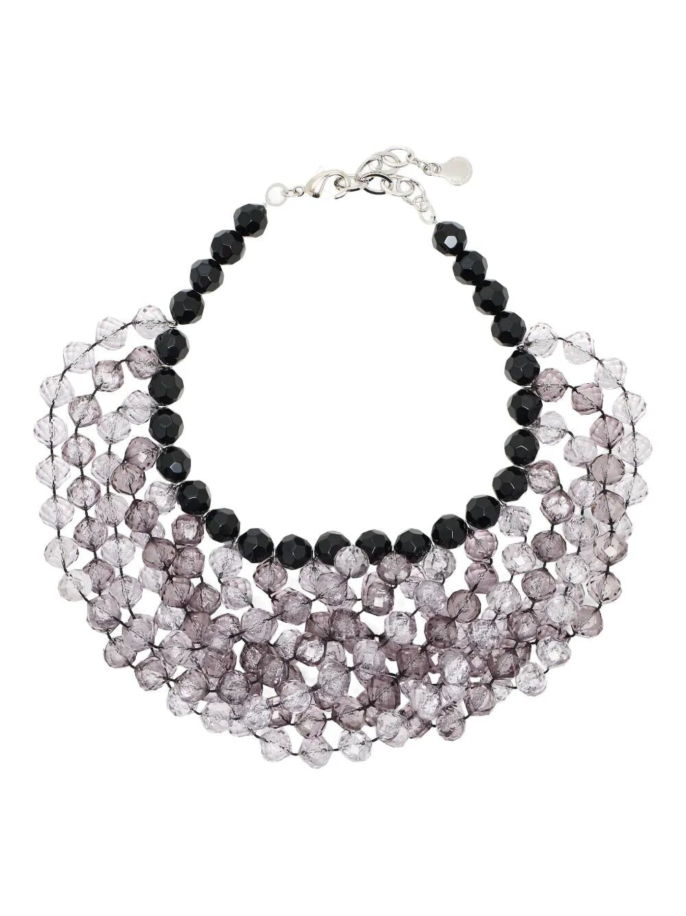 EMPORIO ARMANI Faceted Crystal Bead Necklace