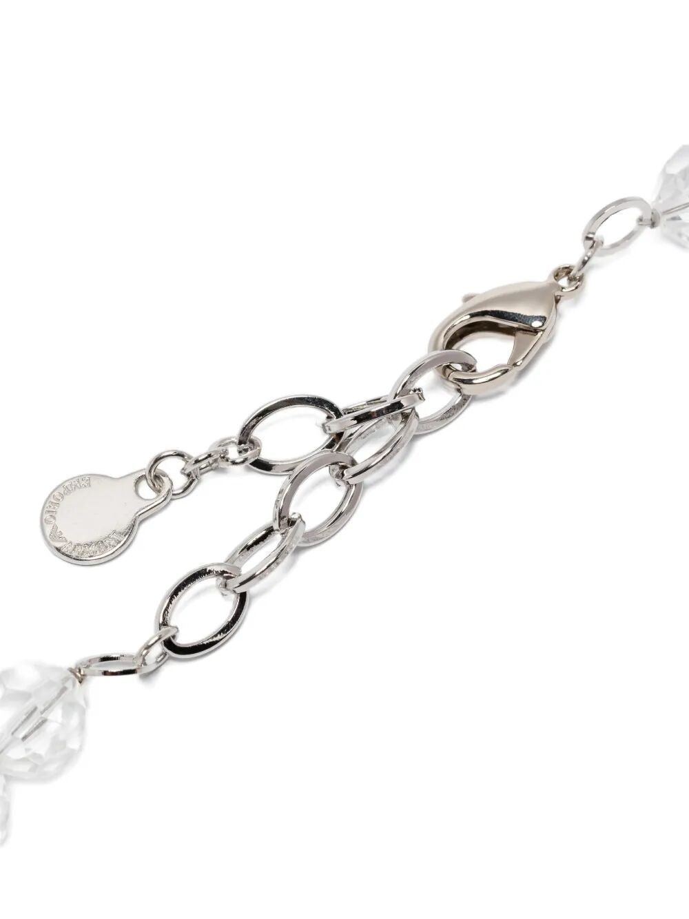 EMPORIO ARMANI Transparent Twist Mini Necklace