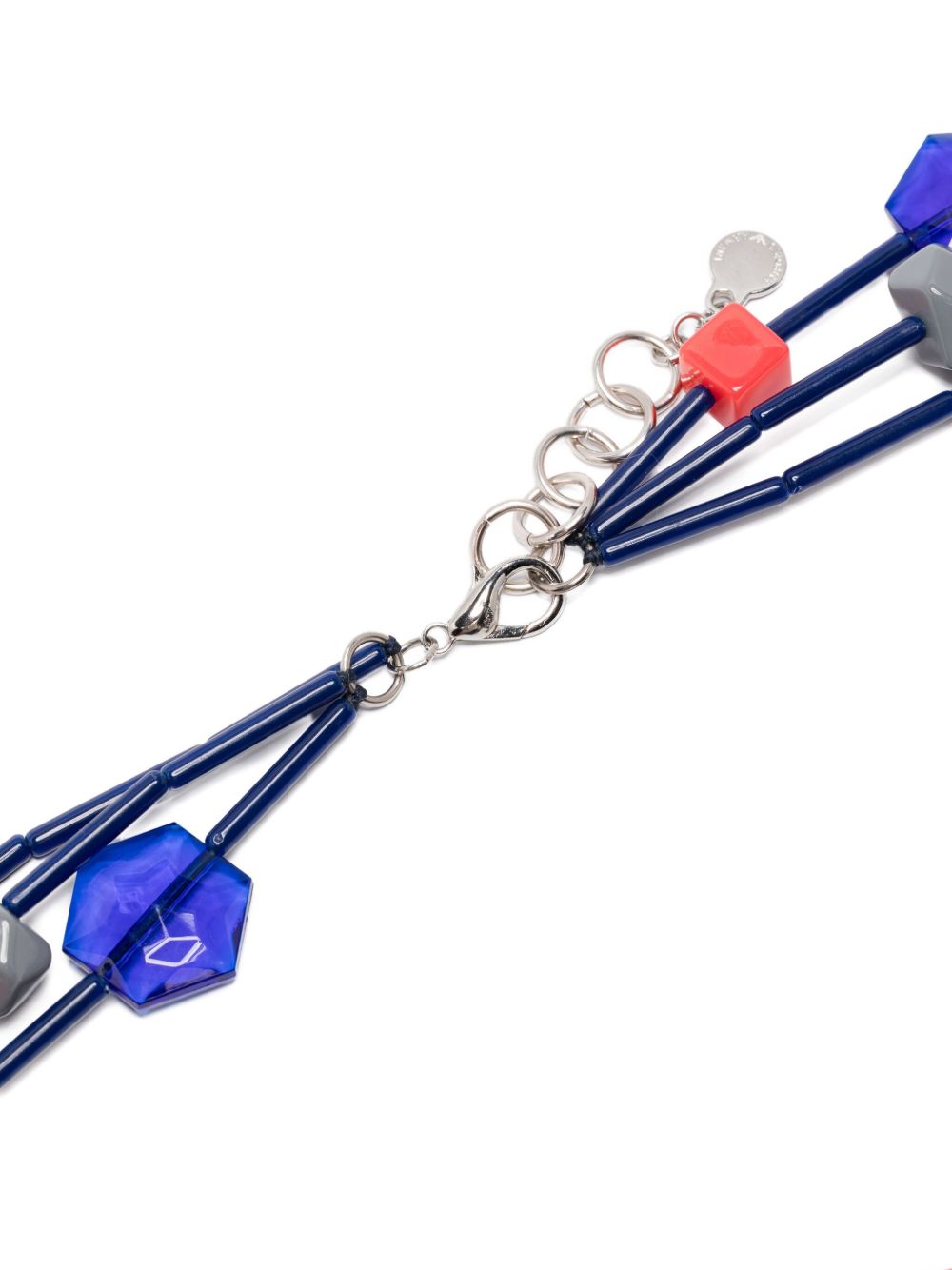 EMPORIO ARMANI Chic Beaded Necklace with Lobster Claw Fastening