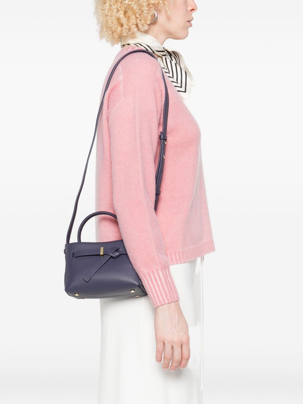 EMPORIO ARMANI Small Handbag with Knotted Strap Detail