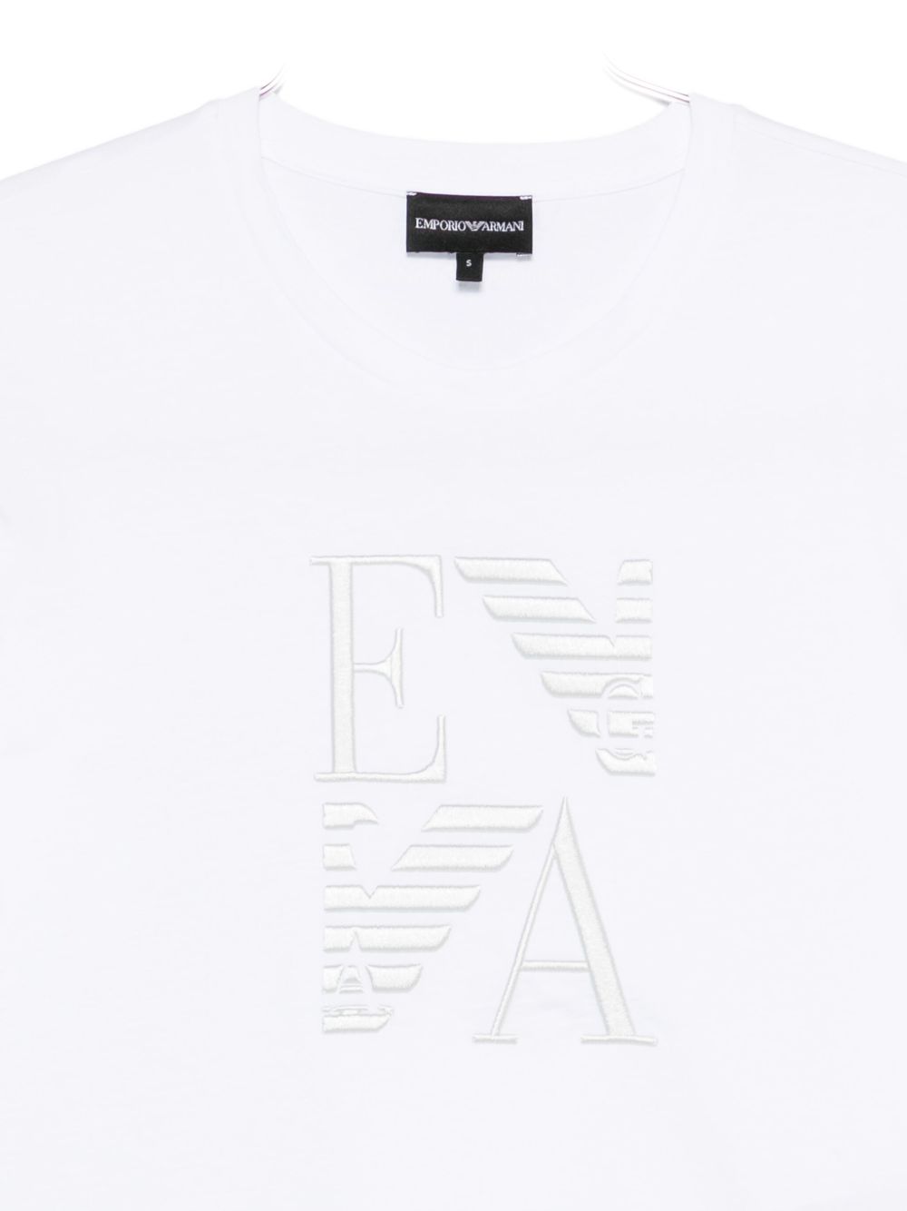 EMPORIO ARMANI Logo Cotton T-Shirt - Women’s FW25 Collection