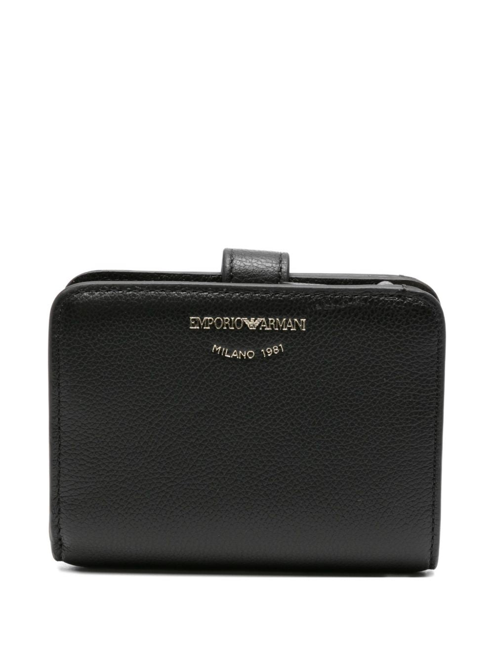 EMPORIO ARMANI Mini Leather Bifold Wallet