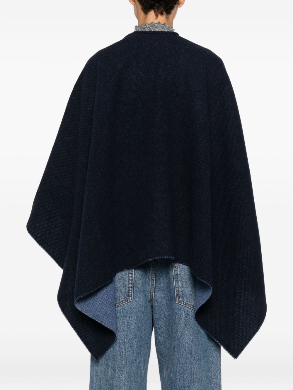 EMPORIO ARMANI Women's Wool Cape for FW25