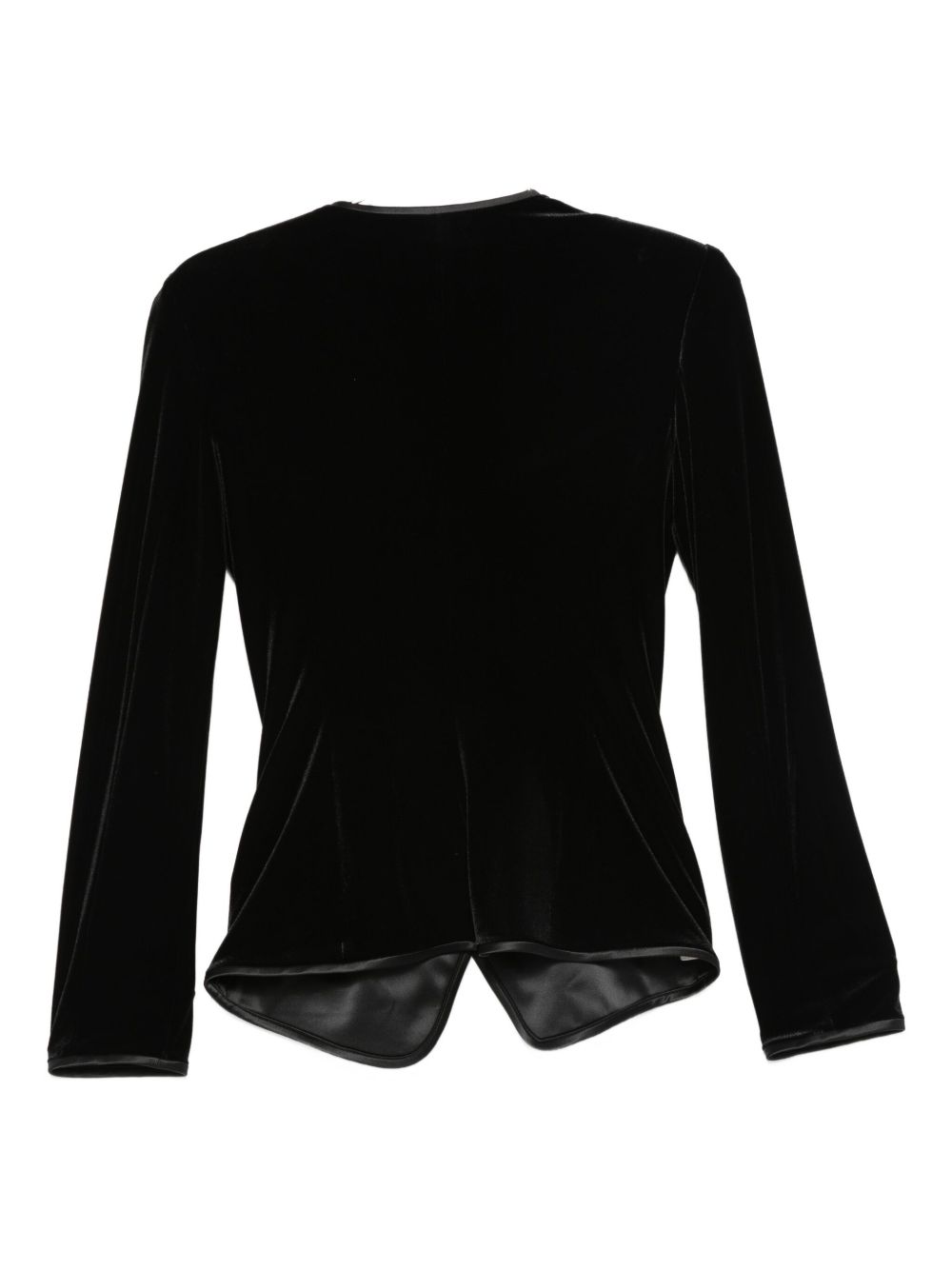 EMPORIO ARMANI Velvet Blazer Jacket