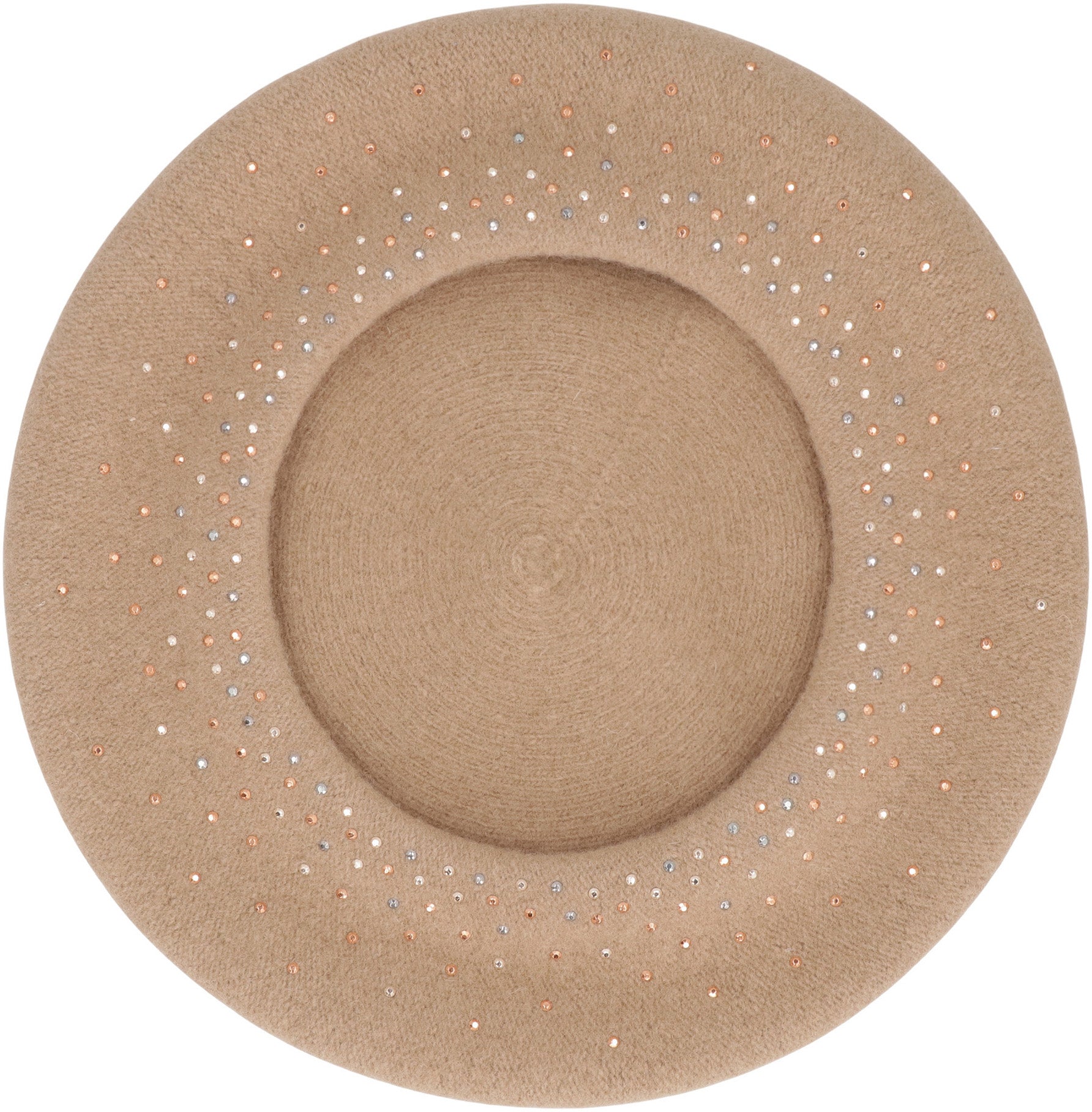 EMPORIO ARMANI Woolen Basque Hat for Women