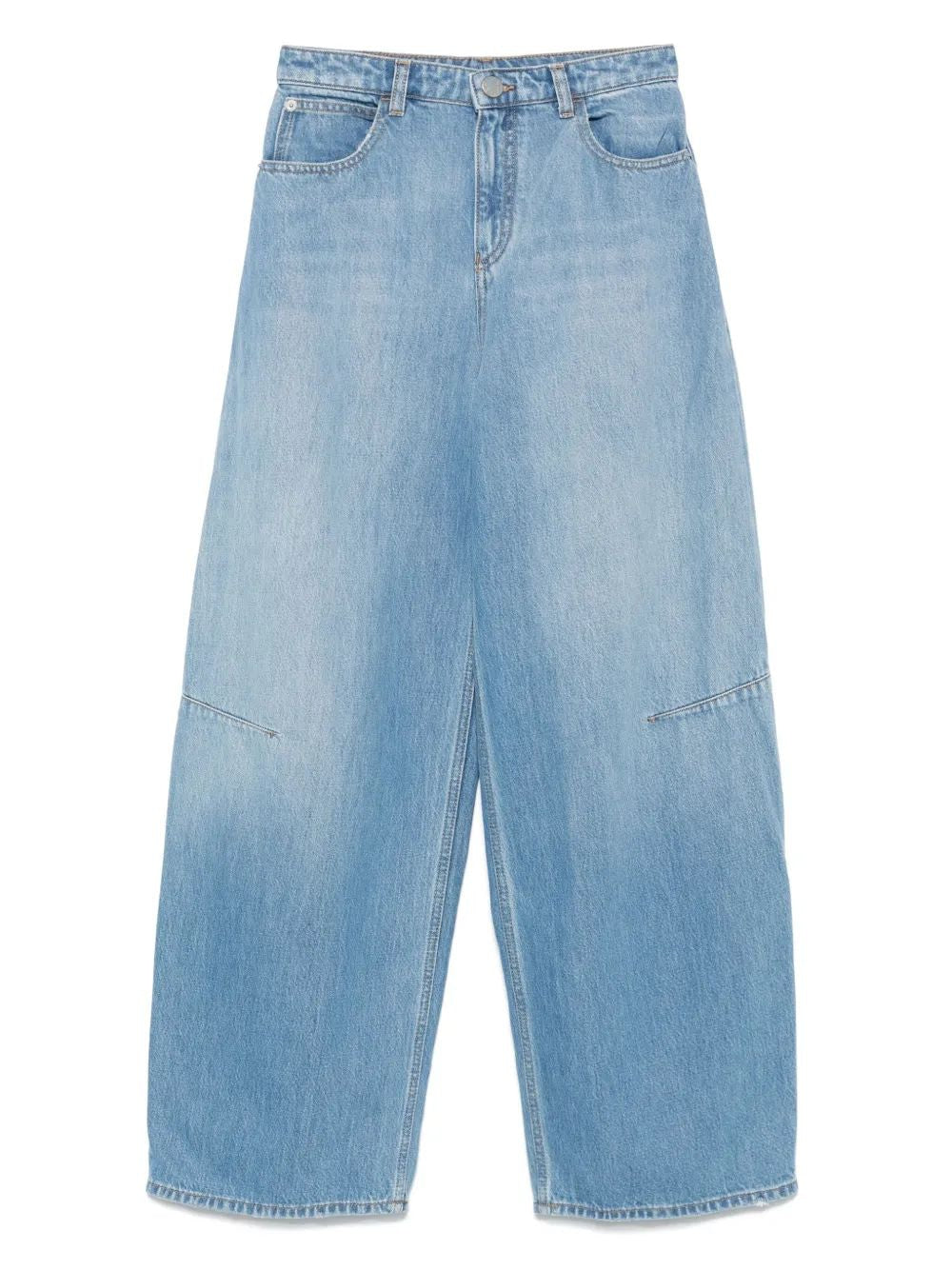 EMPORIO ARMANI Logo-Patch Denim Jeans for Women