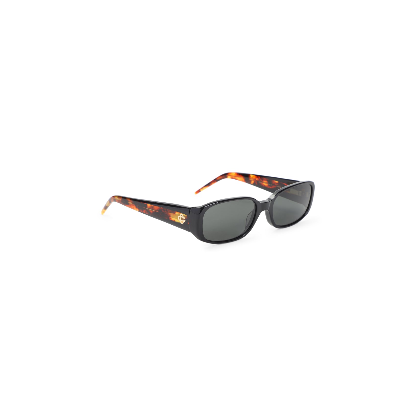 CASABLANCA Oval Stripe Sunglasses