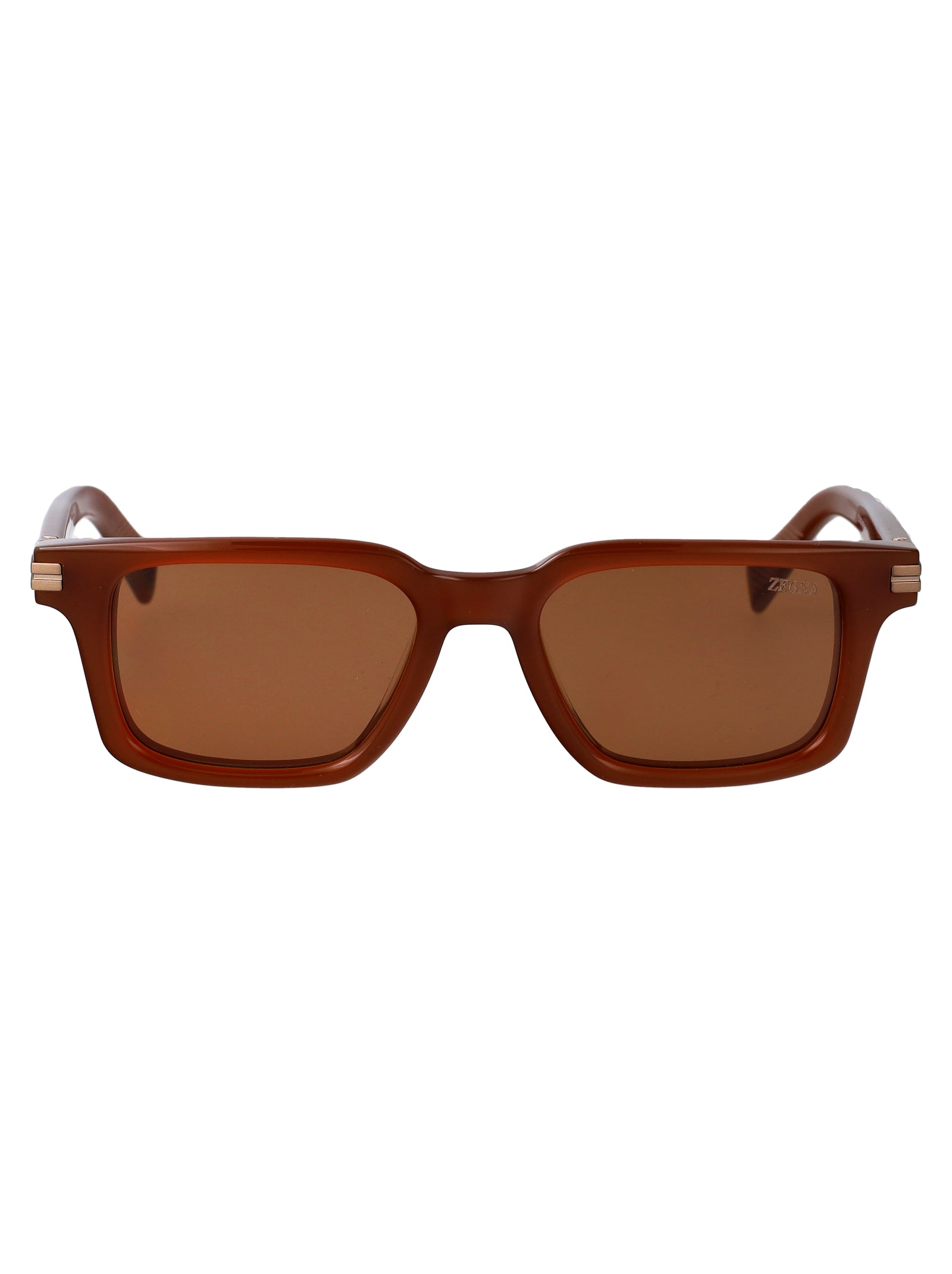 ERMENEGILDO ZEGNA Classic Acetate Sunglasses for Men