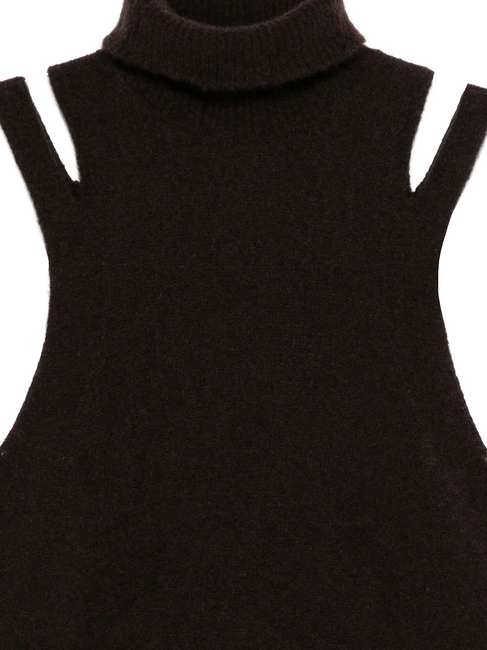ROBERTO COLLINA Cashmere and Silk Turtleneck Sleeveless Top