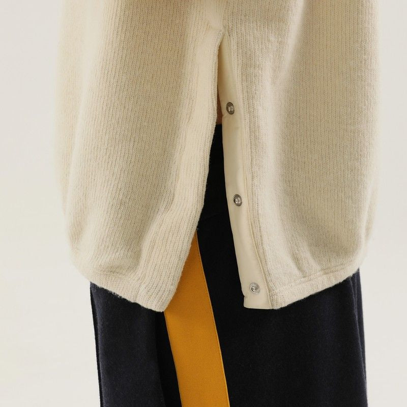 1989 STUDIO Ribbed Sweater with Slits