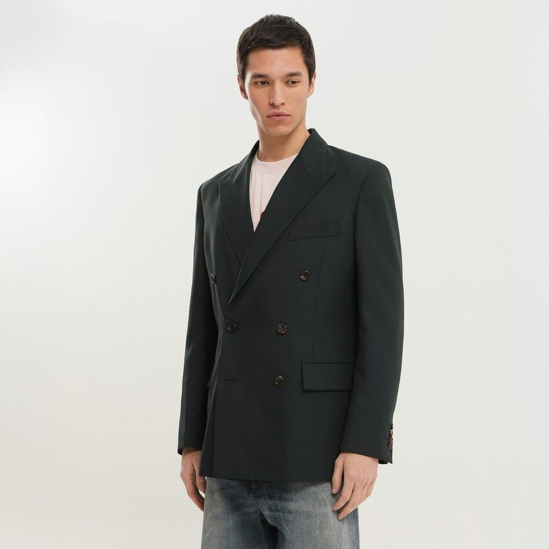 1989 STUDIO Double-Breasted Blazer for Men