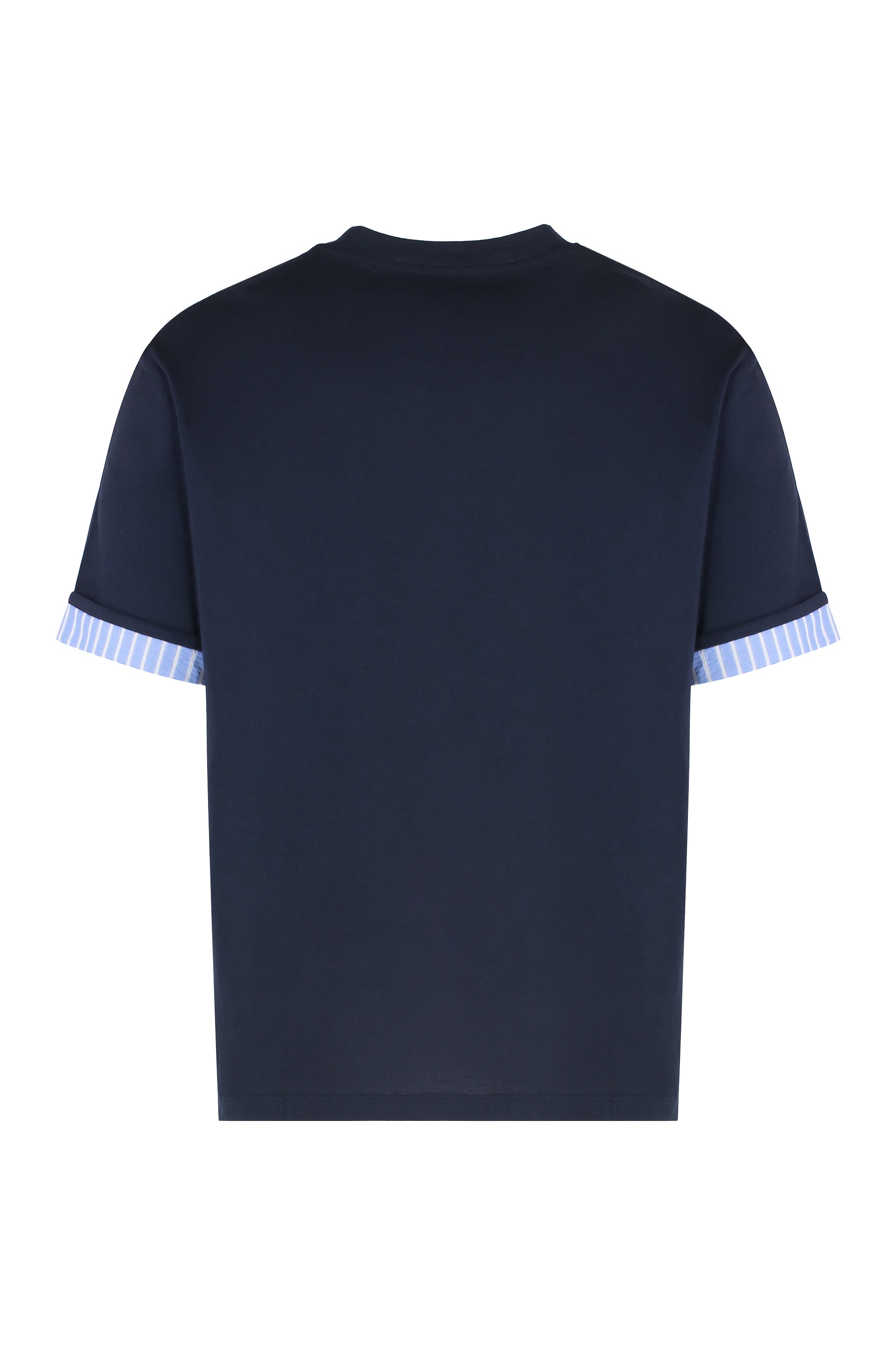 PAOLO PECORA Oversized Cotton Crew-Neck T-Shirt for Men