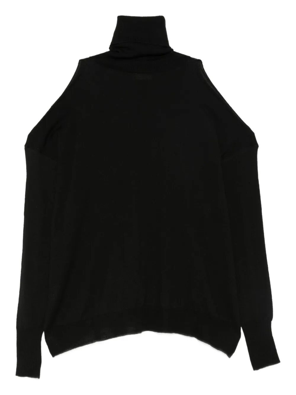 ROBERTO COLLINA Cut-Out Oversized Turtleneck Sweater