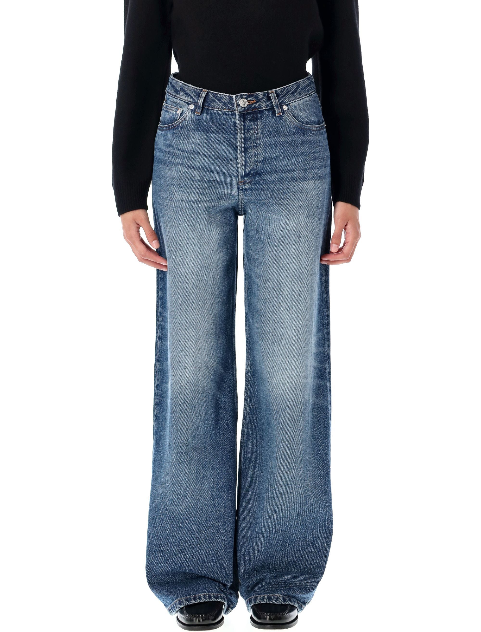 A.P.C. Elisabeth Denim Pants for Women