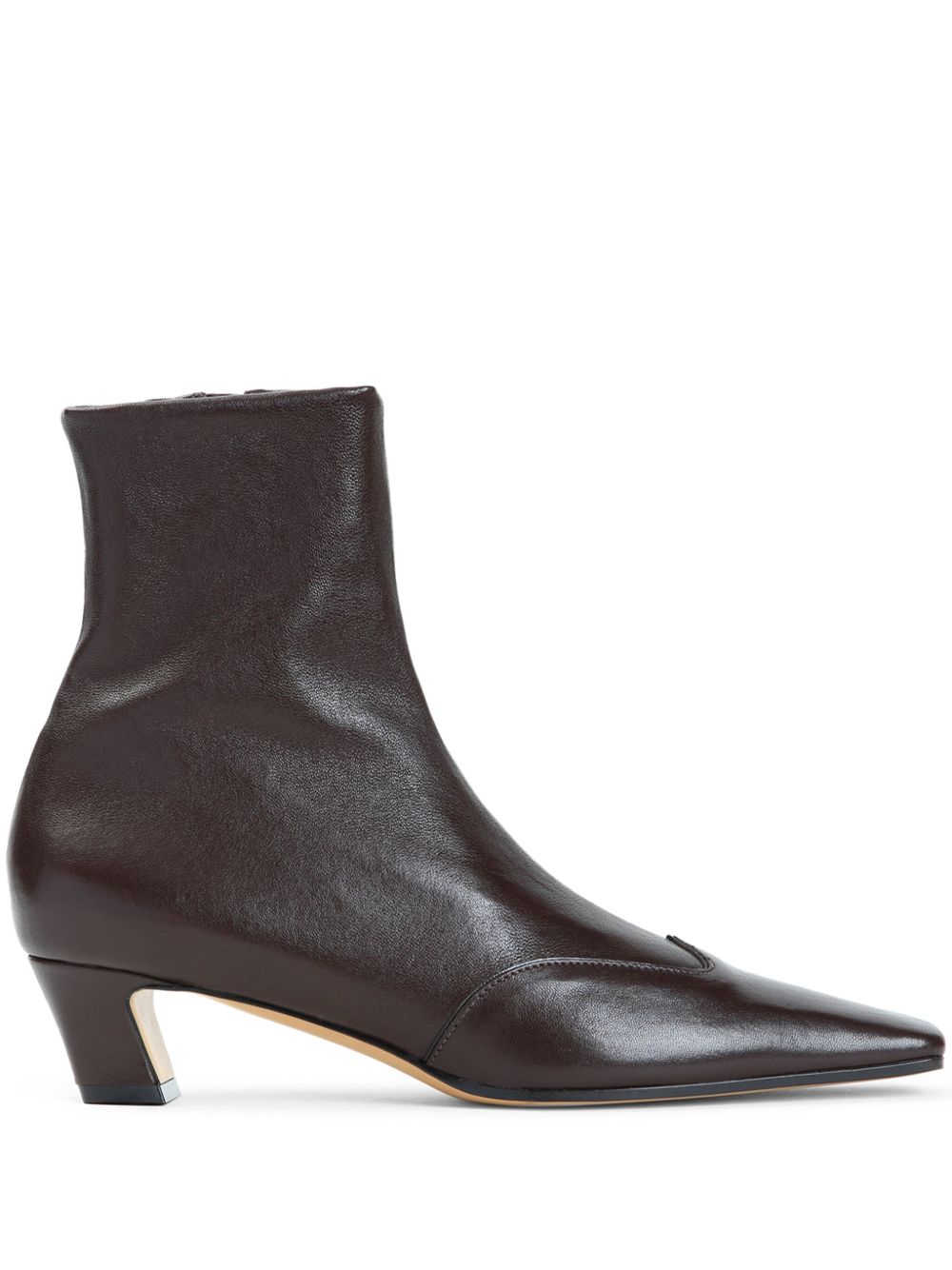 KHAITE Stretch Ankle Boots