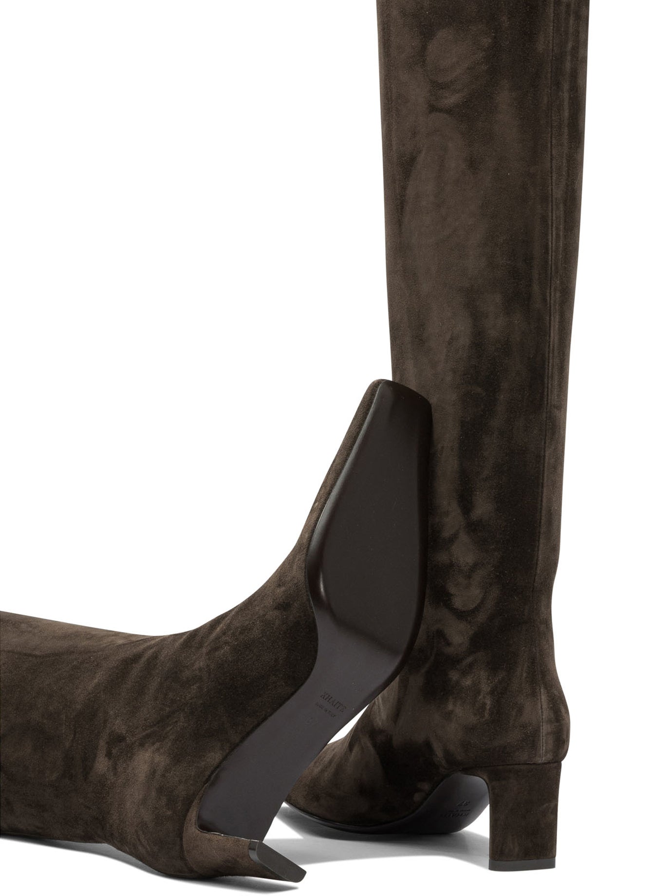 KHAITE Knee High 100% Leather Boots