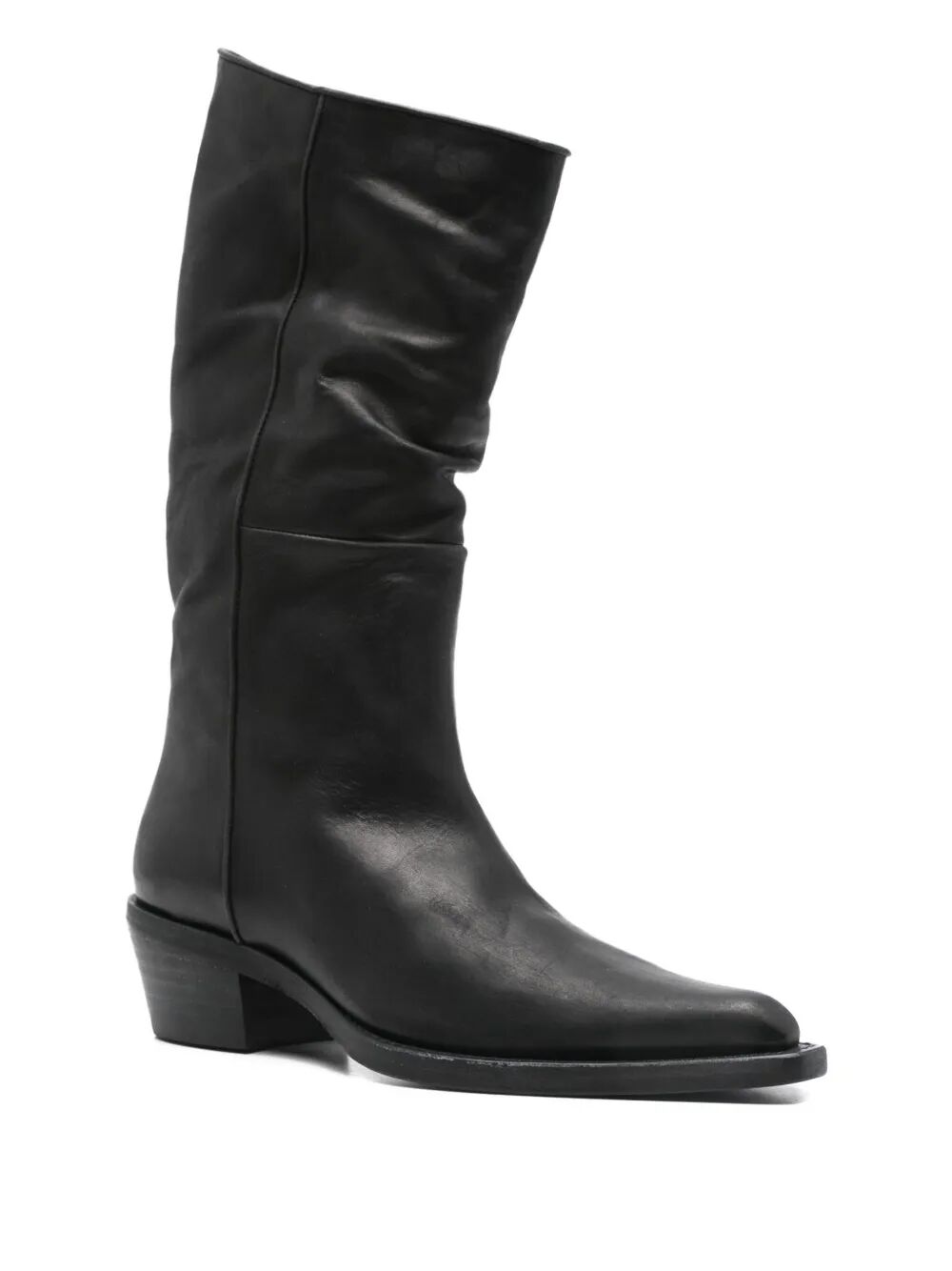 KHAITE Women's Leather Mini Boot T.25